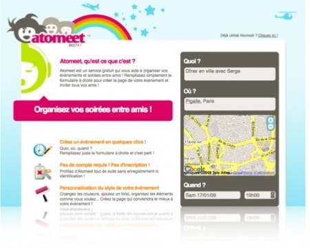 Atomeet, montez vos soirées on line